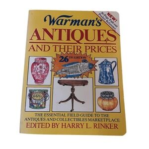 Warman's Antiques and Their Prices 26th Edition Pocket Price Guide